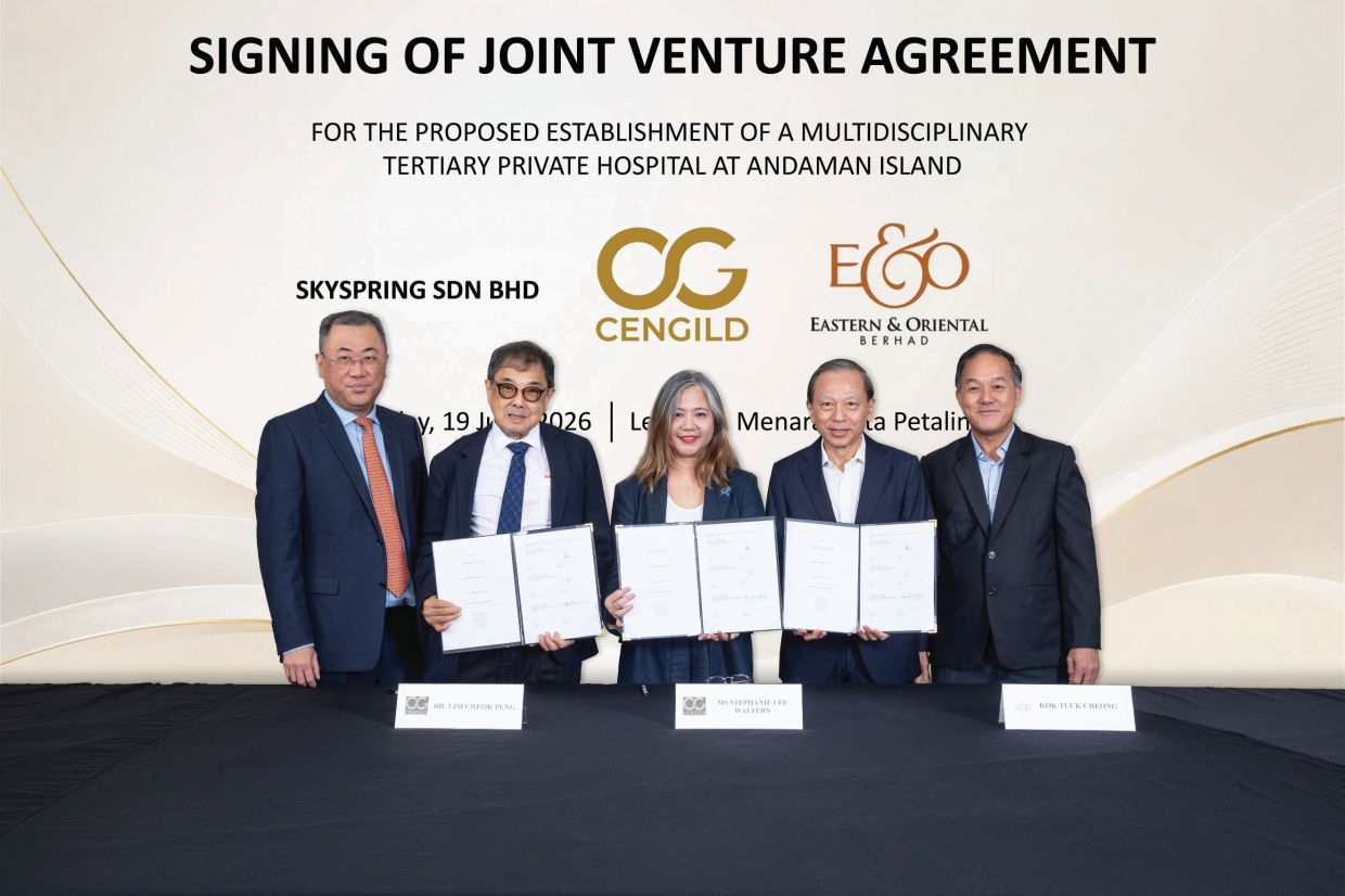 E&O partners Cengild, Skyspring to develop RM350mil private hospital in Penang