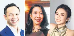 From left: Kelvin Lee, CEO of Alta; Ho Kheng Lian, general partner at Turn Capital; and Lim Qing Ru, founding partner at True Global Ventures 4.