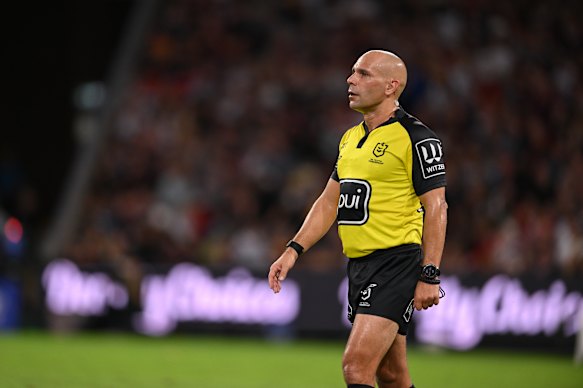 Ashley Klein is one of only three referees to have officiated 400 games in the NRL.