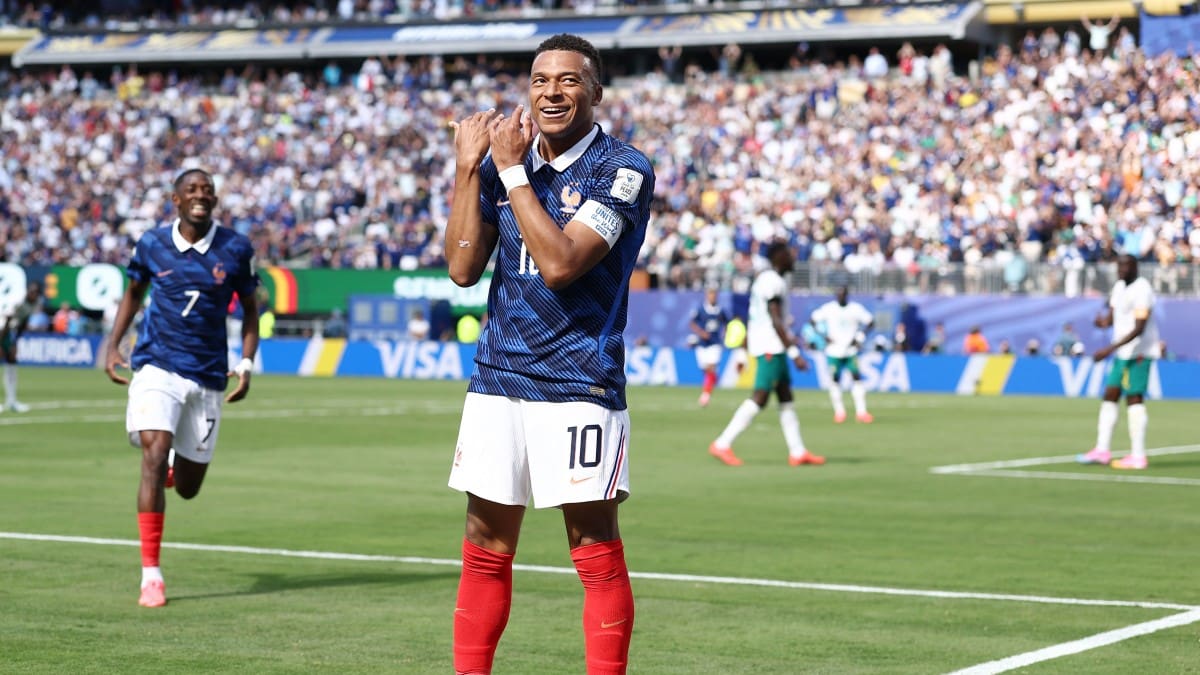 Fifa World Cup: Kylian Mbappe double inspires France to victory over Senegal