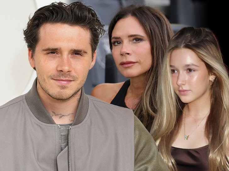 brooklyn beckham and harper and victoria getty 1