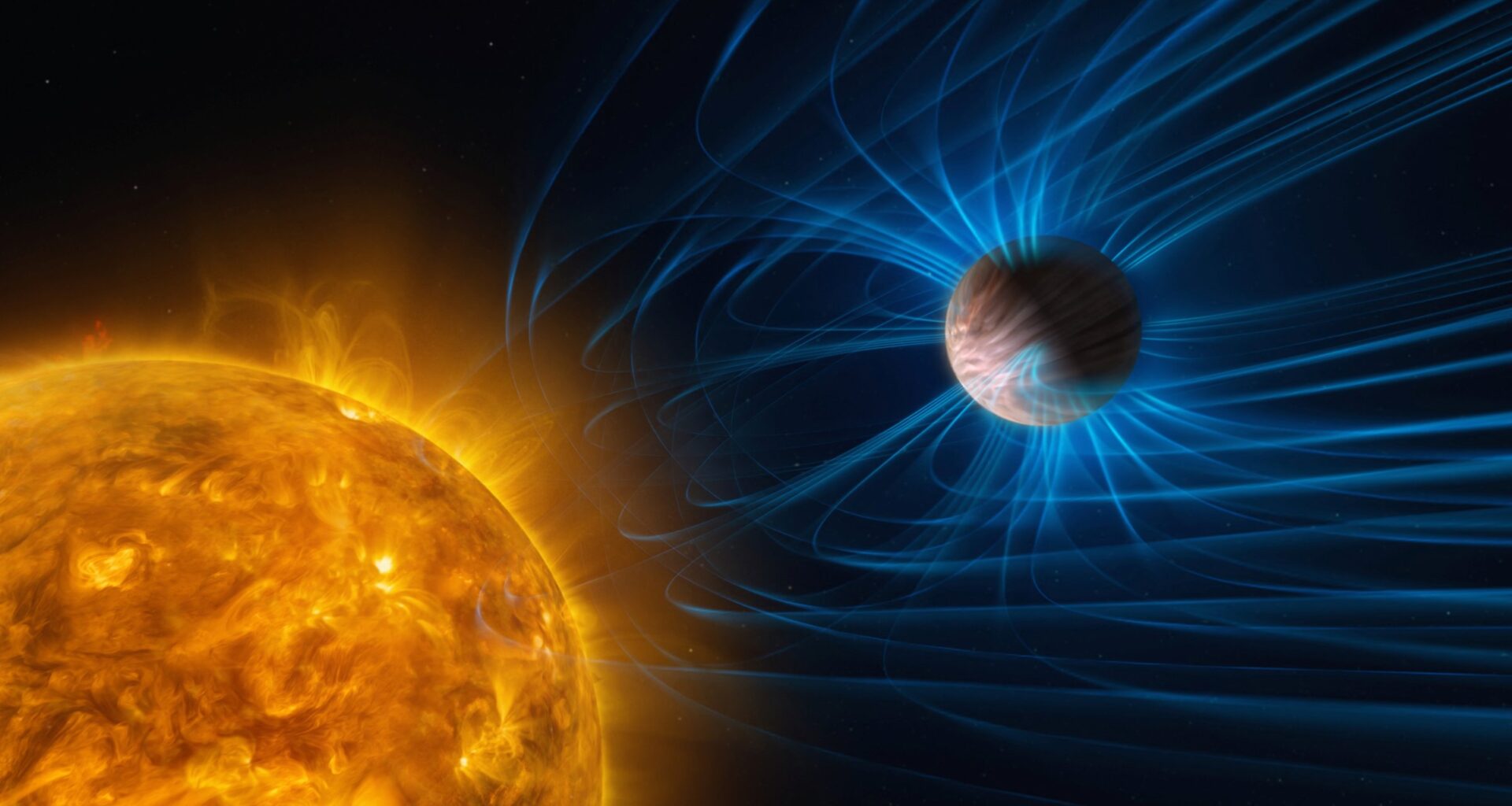 Scientists spot signs of magnetic fields on distant planets