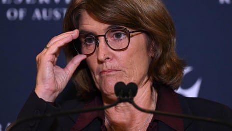 RBA interest rates: governor Michelle Bullock explains decision to hold cash rate at 4.35% – video