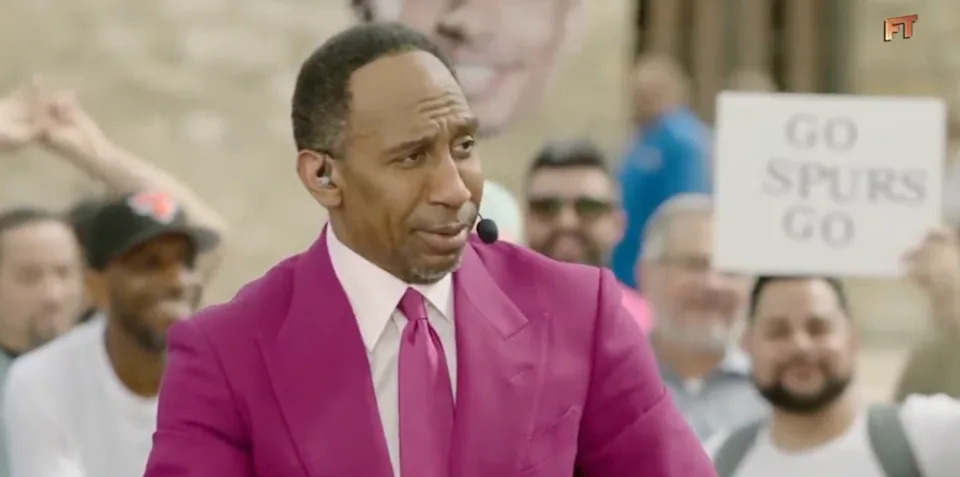On Thursday morning’s segment of “First Take” in San Antonio, Stephen A. Smith flaunted a rareless shirtless picture while displaying his weight loss and health improvements from four years ago to now.