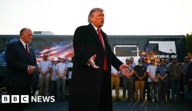 Trump inserts himself into America's 250th birthday celebrations - BBC