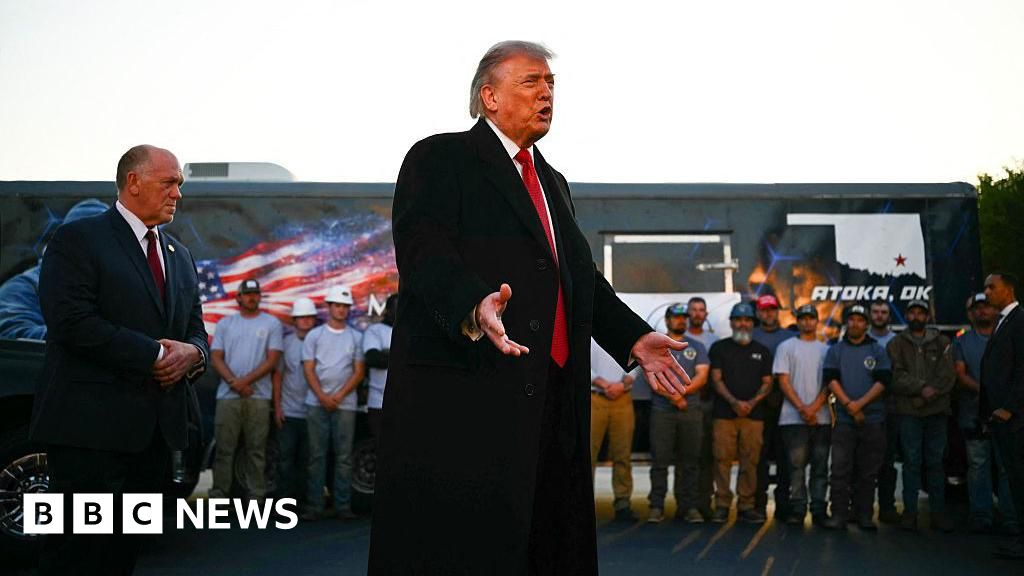 Trump inserts himself into America's 250th birthday celebrations - BBC