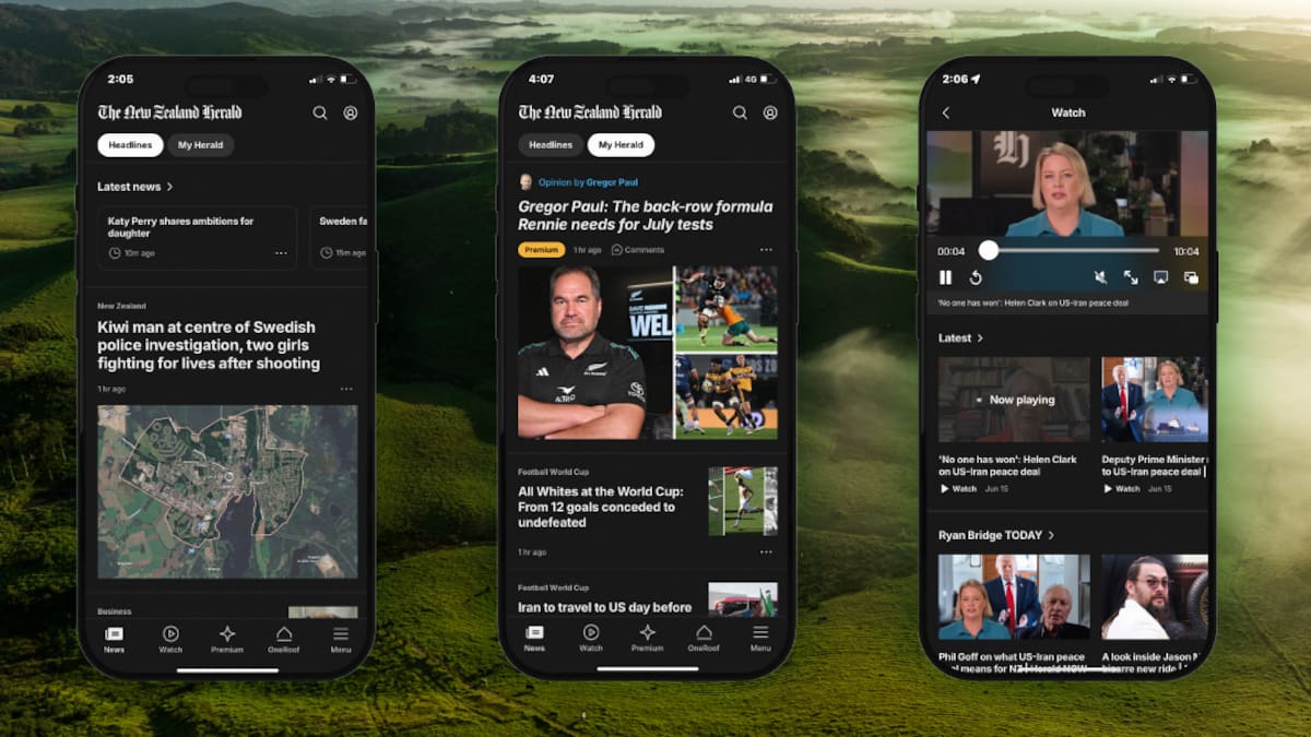 NZ Herald’s new app - My Herald lets you personalise your news feed
