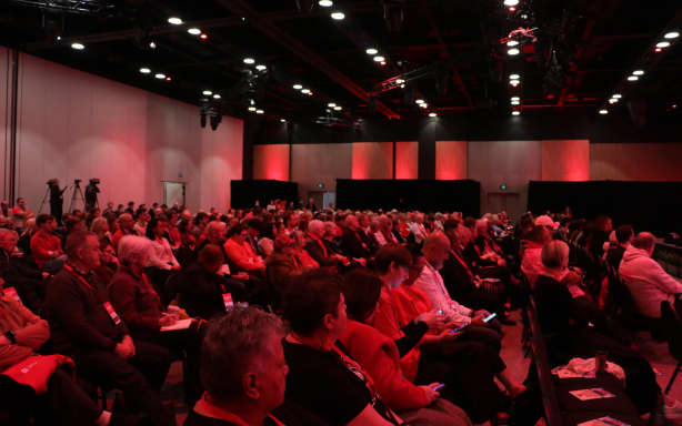 The audience at the Labour Party's 2026 annual conference.