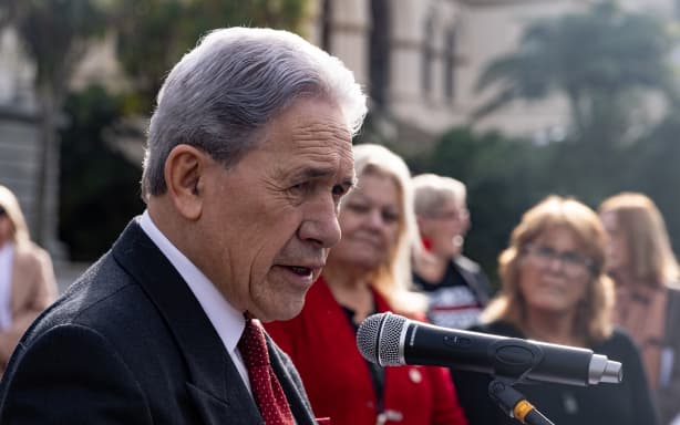 Winston Peters - Health and Safety at Work rally