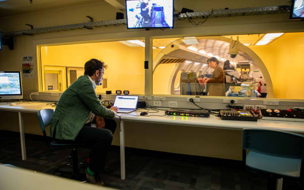 Wellington Hospital Flight Simulator