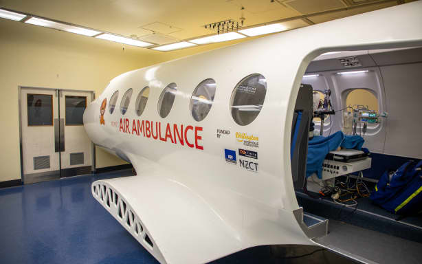 Wellington Hospital Flight Simulator