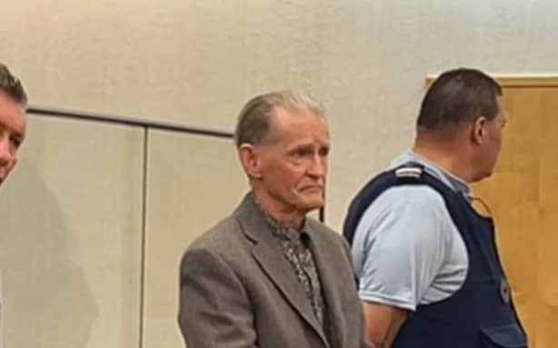 Dr William James Reeder in the dock at Hamilton District Court, which heard his offending was consistent and he forced his victims to suffer in silence. Photo / Belinda Feek