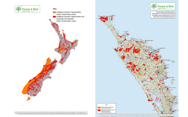 Map of NZ and Northland.