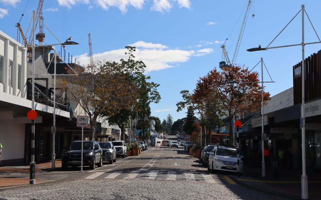 Tauranga CBD.