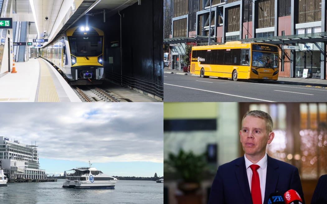 Composite image of Hipkins with transport