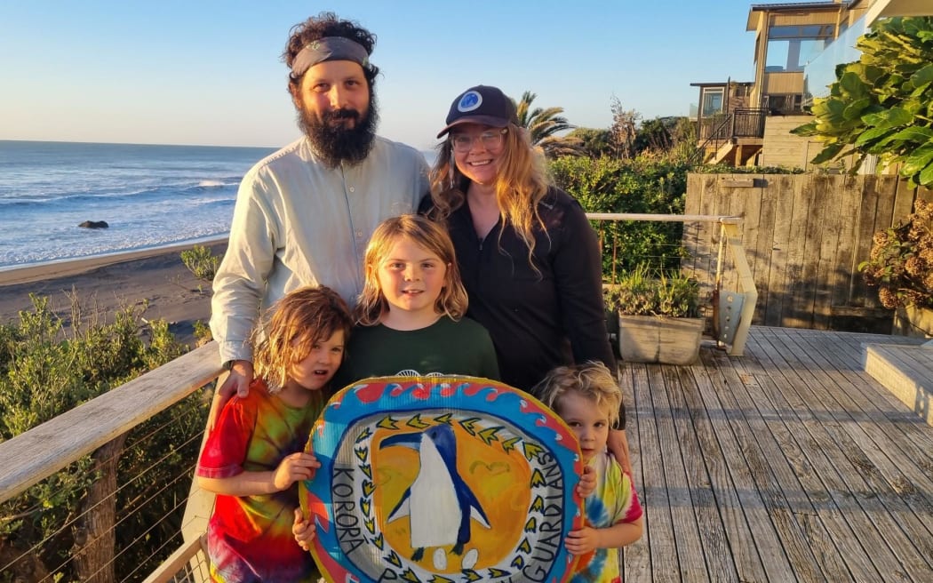 Recently arrived from America, the Materka-Anderson family has taken a deep-dive into all things little blue penguin.