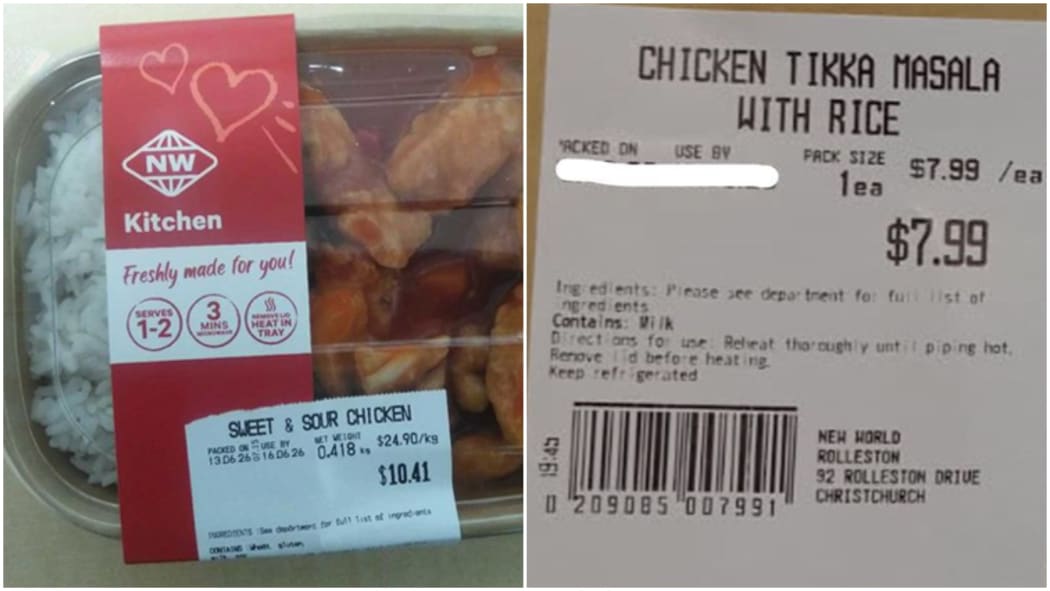 A recall of store-made deli meals has been issued for three South Island supermarkets because of the possible presence of glass.