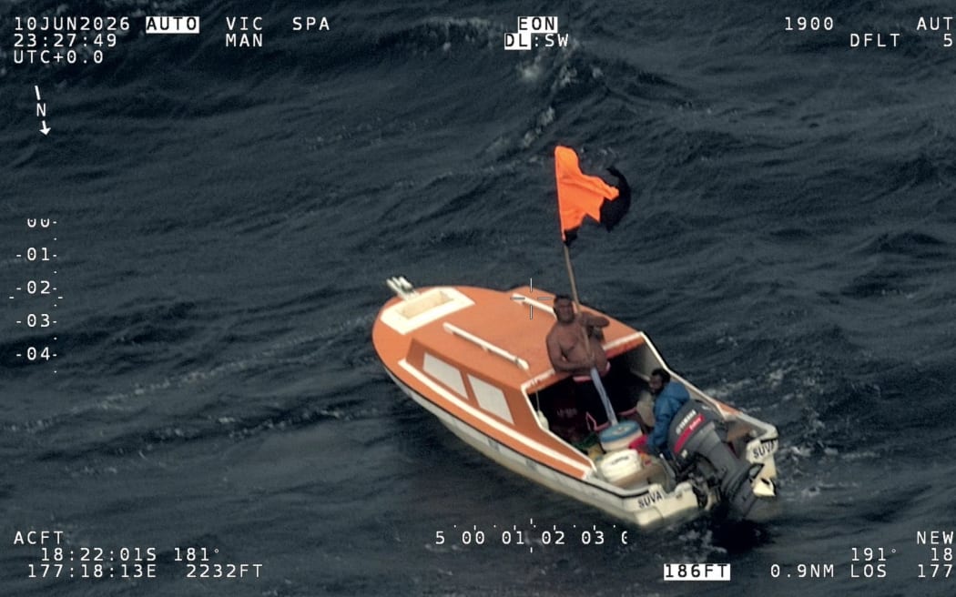 A RNZAF P-8A Poseidon crew have located missing boats in Fijian and Kiribati waters.
