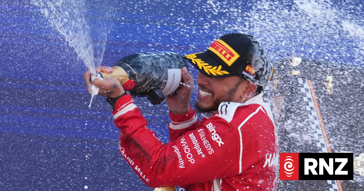 F1: Lewis Hamilton wins first GP with Ferrari, Liam Lawson in the points