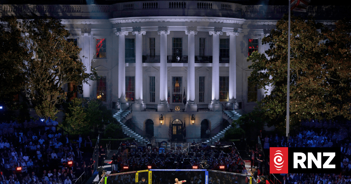 UFC Freedom 250 live at the White House: Ilia Topuria v Justin Gaethje