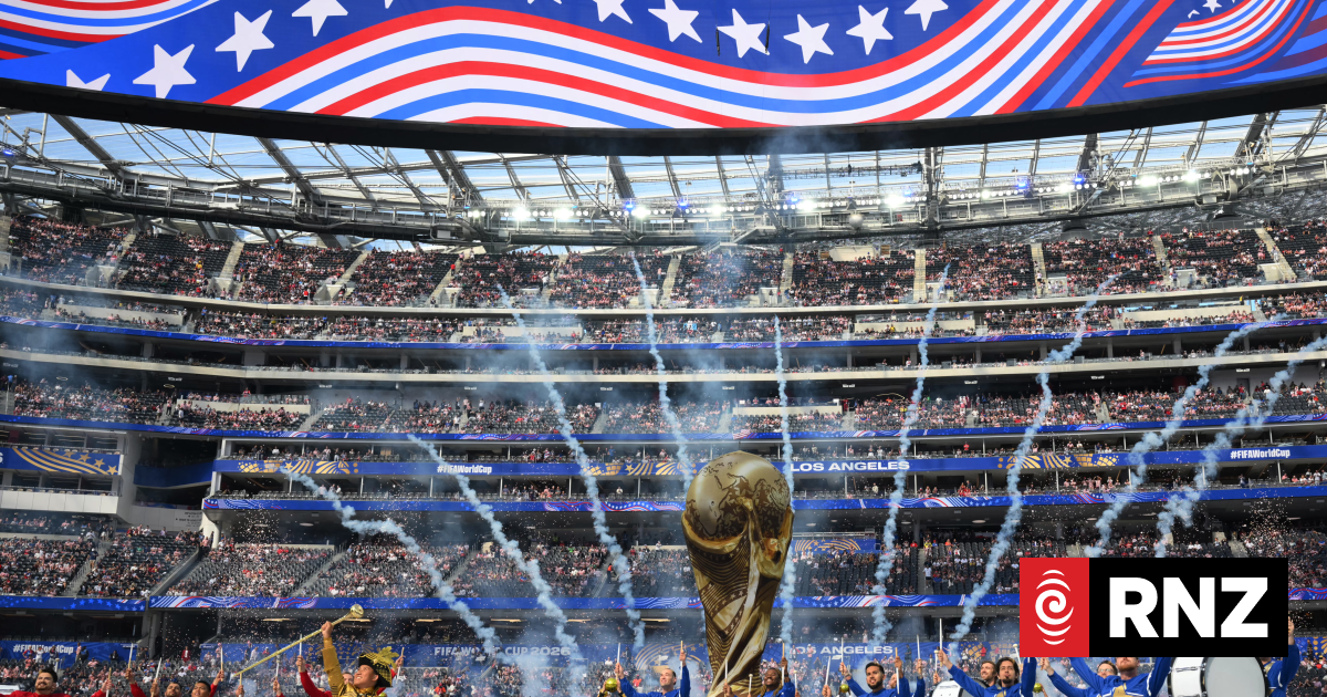 World Cup begins in US with Hollywood-style opening ceremony