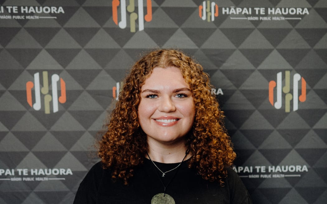 Amelia Paxton (Ngāti Pikiao), a Māori Public Health and Policy Advisor at Hāpai Te Hauora.