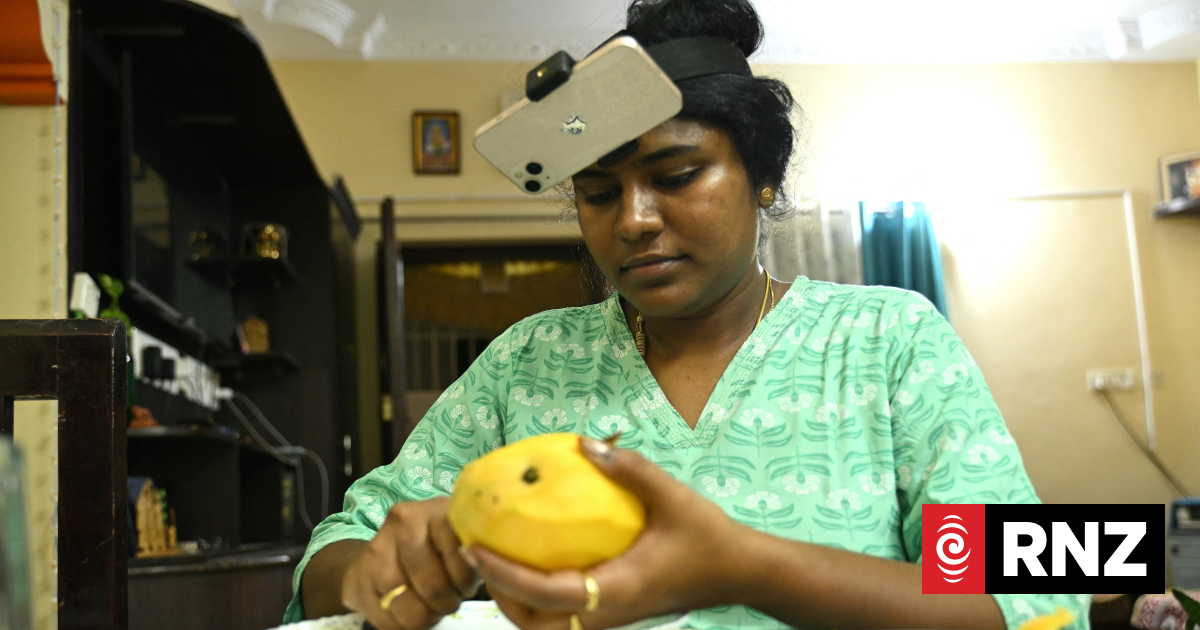 The Indian workers training AI robots to take their jobs