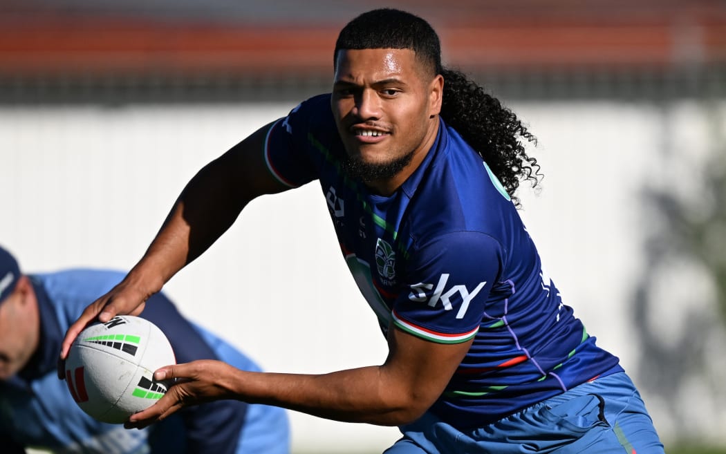 Demitric Vaimauga. New Zealand Warriors NRL rugby league training session and at Go Media Stadium, Auckland, New Zealand. Wednesday 10 June 2026. © Photo: Andrew Cornaga / Photosport
