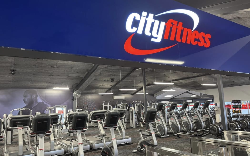 A photo taken inside the CityFitness gym in Taupō, published on the CityFitness NZ Facebook page on 17 April 2025 publicising the Taupō gym's opening. By June 2026, there were 66 CityFitness clubs nationwide.