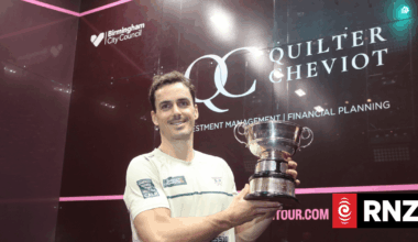 NZ squash star Paul Coll claims another title