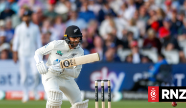 Live: Black Caps v England, first test, third day