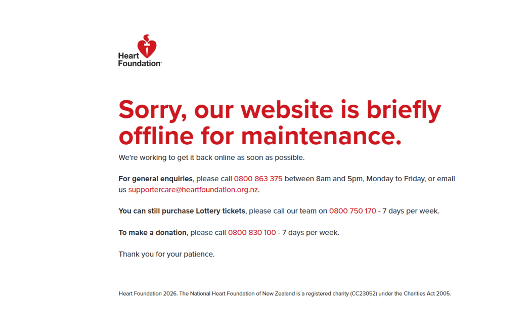 HEART FOUNDATION SCAM