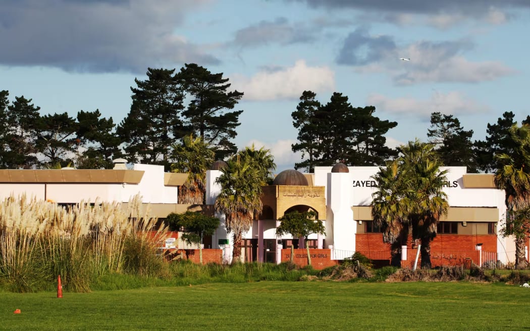 Zayed College for Girls, a Muslim school on Westney St in Mangere. Photo / Doug Sherring