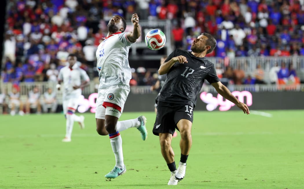 Duke Lacroux of Haiti and Kosta Barbarouses of New Zealand.