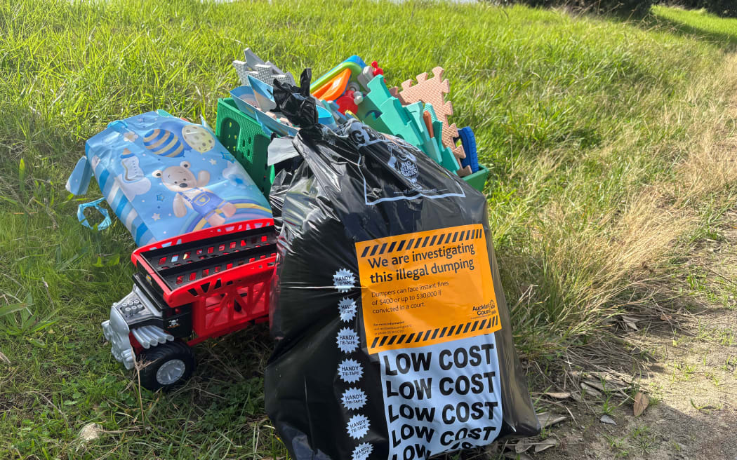 Auckland has about 30 illegal dumping "hotspots", according to the city's Council