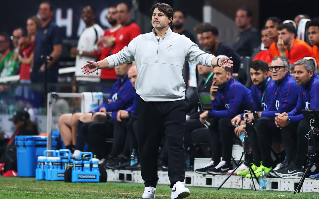 United States mens team soccer coach Mauricio Pochettino.