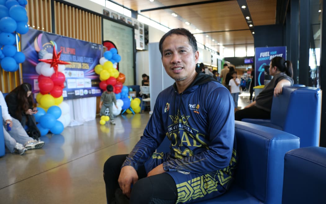 Winton farmer Vincent Travasas joined the Invercargill Royals basketball team.
