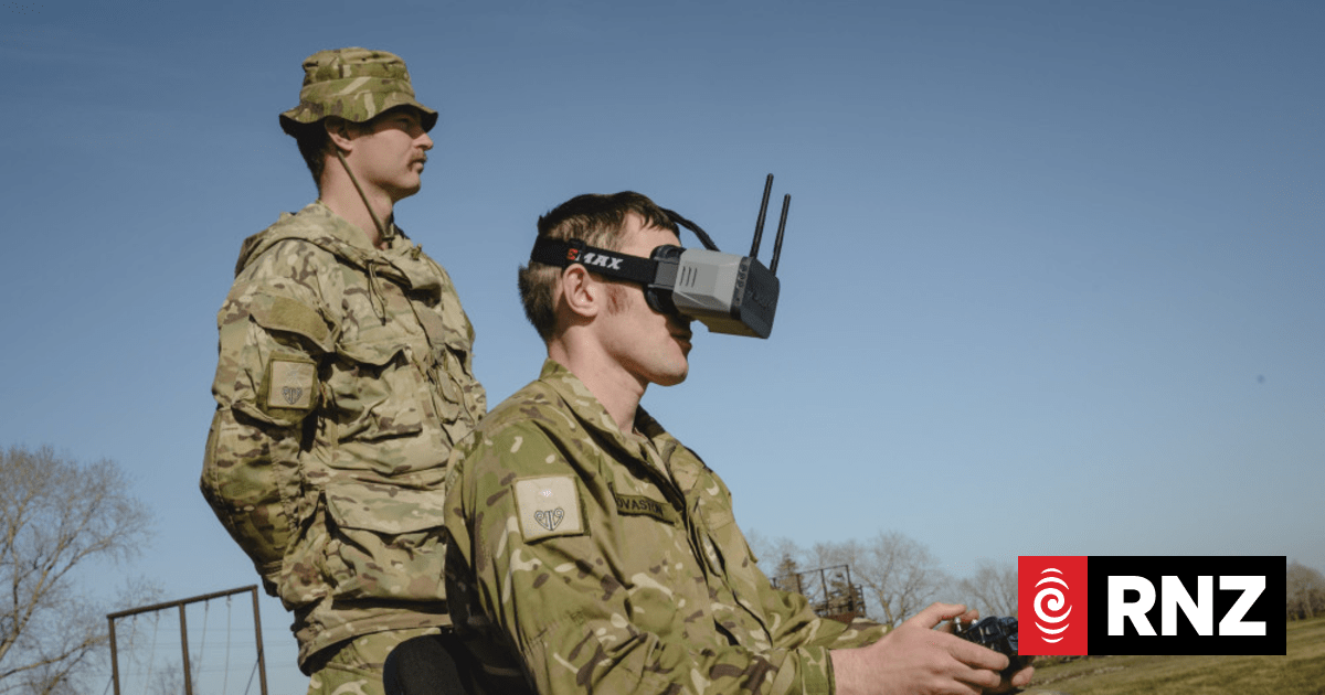 AI warfare: NZDF drone doctrine focuses on keeping 'humans in the loop'