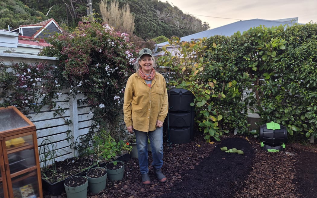 Gardening expert Hannah Zwartz is helping guide the project.