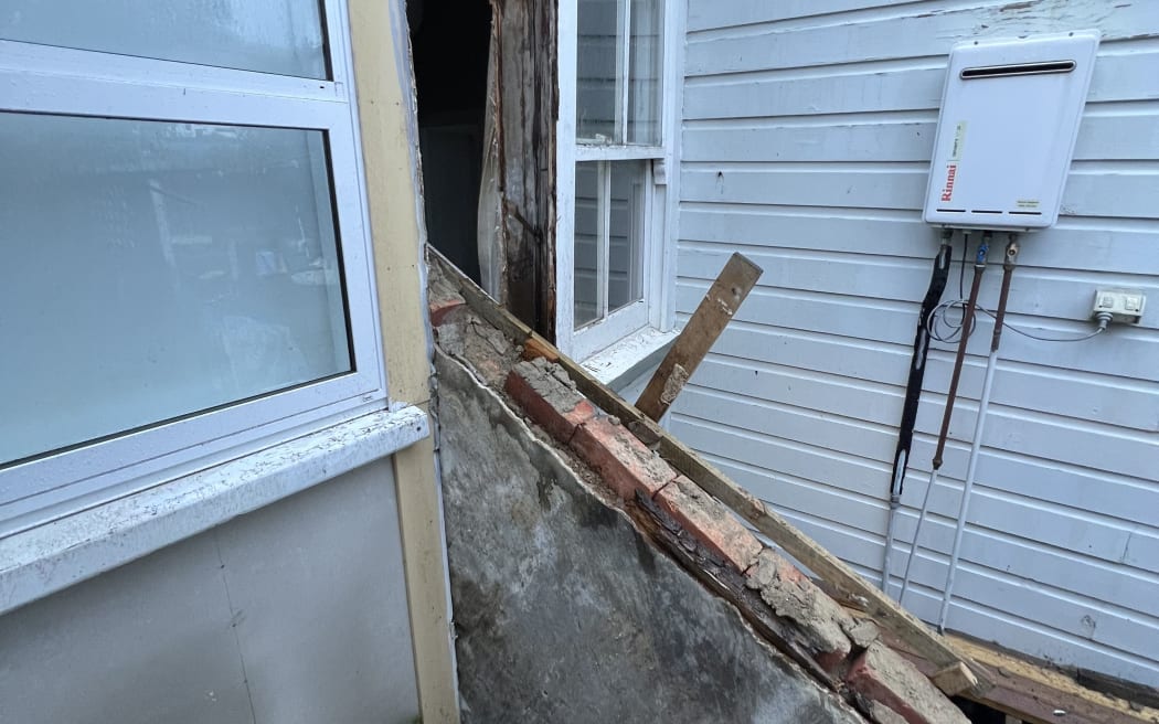 Flooding in April 2026 caused significant damage to Josh and Ali Palmer's newly-renovated home in Berhampore, Wellington.