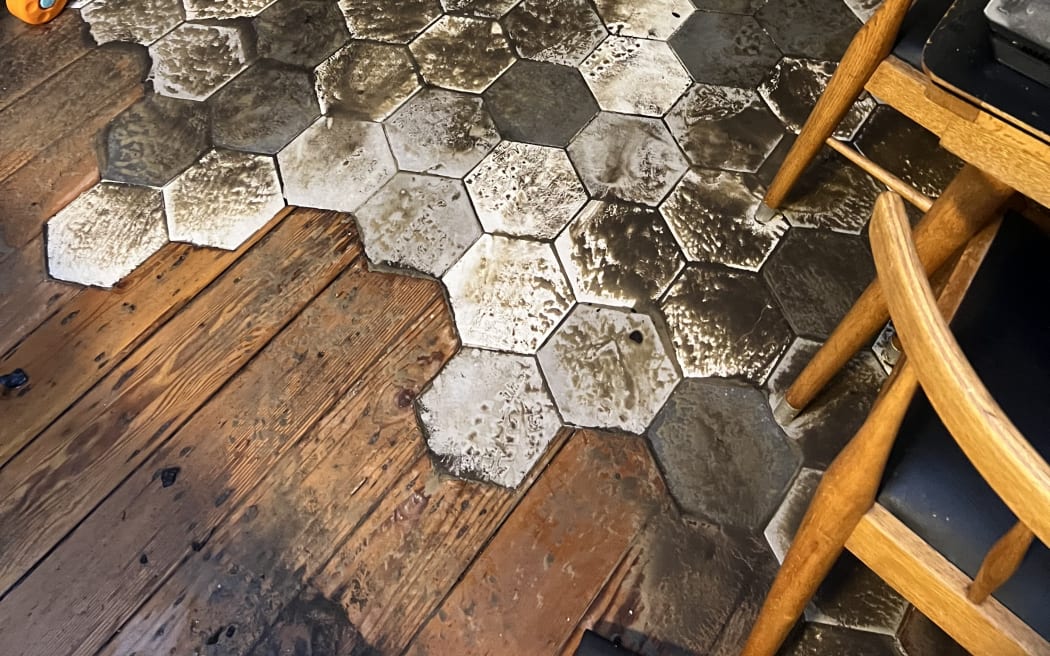 Flooding in April 2026 caused significant damage to Josh and Ali Palmer's newly-renovated home in Berhampore, Wellington.