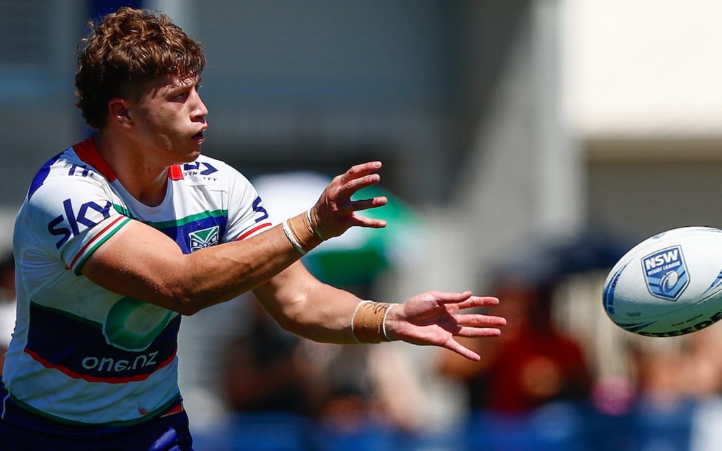 Makaia Tafua Warriors v Dolphins - New South Wales Cup Trial rugby league match at Logan Metro Sports Complex, Logan, Queensland, Australia on Saturday 21 February 2026. Photo: Russell Freeman / Photosport