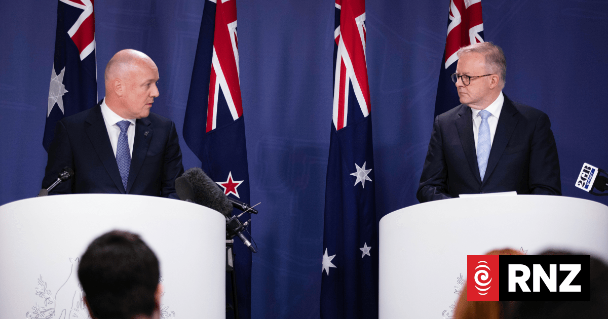 Christopher Luxon heads to Australia for annual meeting with Anthony Albanese