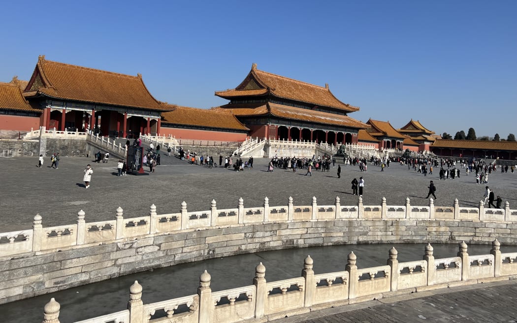 The Palace Museum in Beijing, China. Photo taken in Feb 2023.