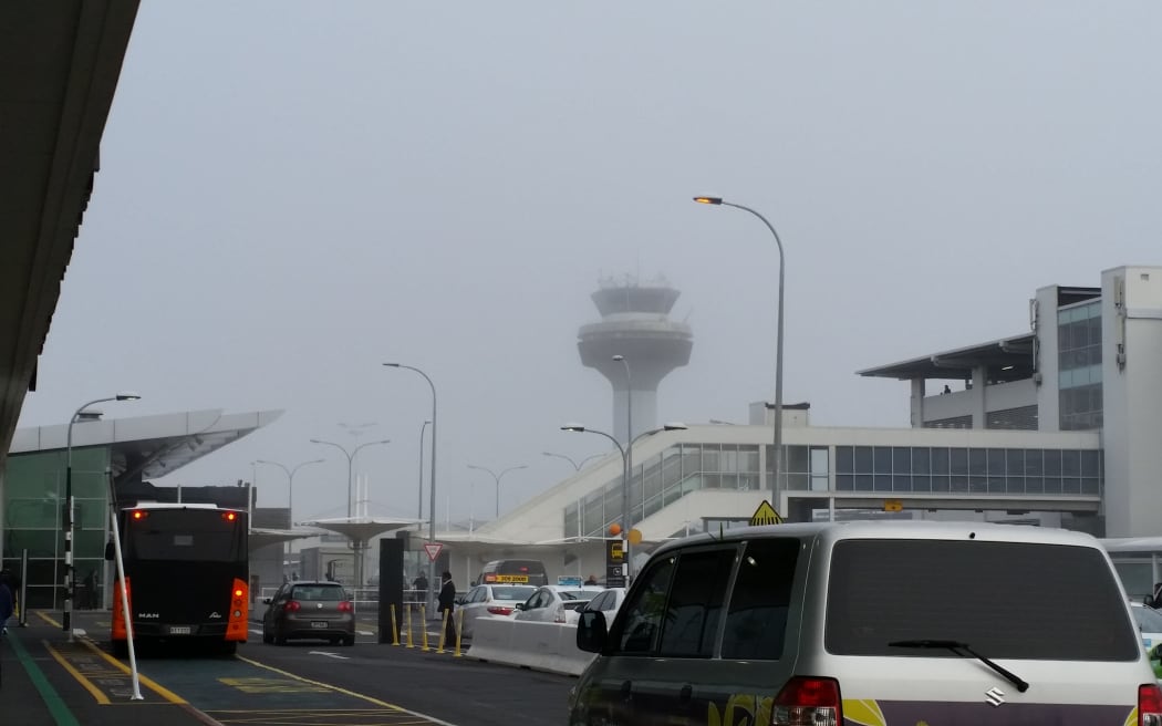 Fog at Auckland Airport has delayed travellers.