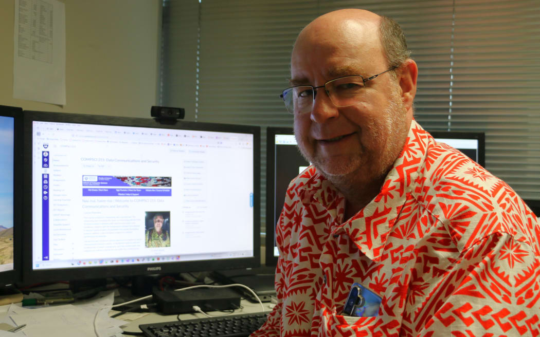 University of Auckland computer science lecturer and technology consultant Ulrich Speidel.