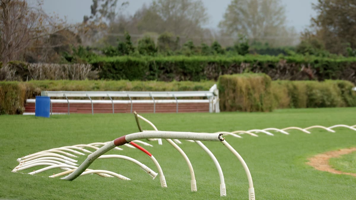 Wind woes: Te Aroha horse racing meeting gets blown away