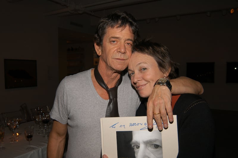 Lou Reed and Laurie Anderson in New York in 2005. Photograph: Patrick McMullan/Getty