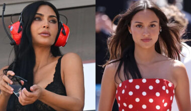 Kim Kardashian and Alexandra Leclerc's F1 style couldn't be more different