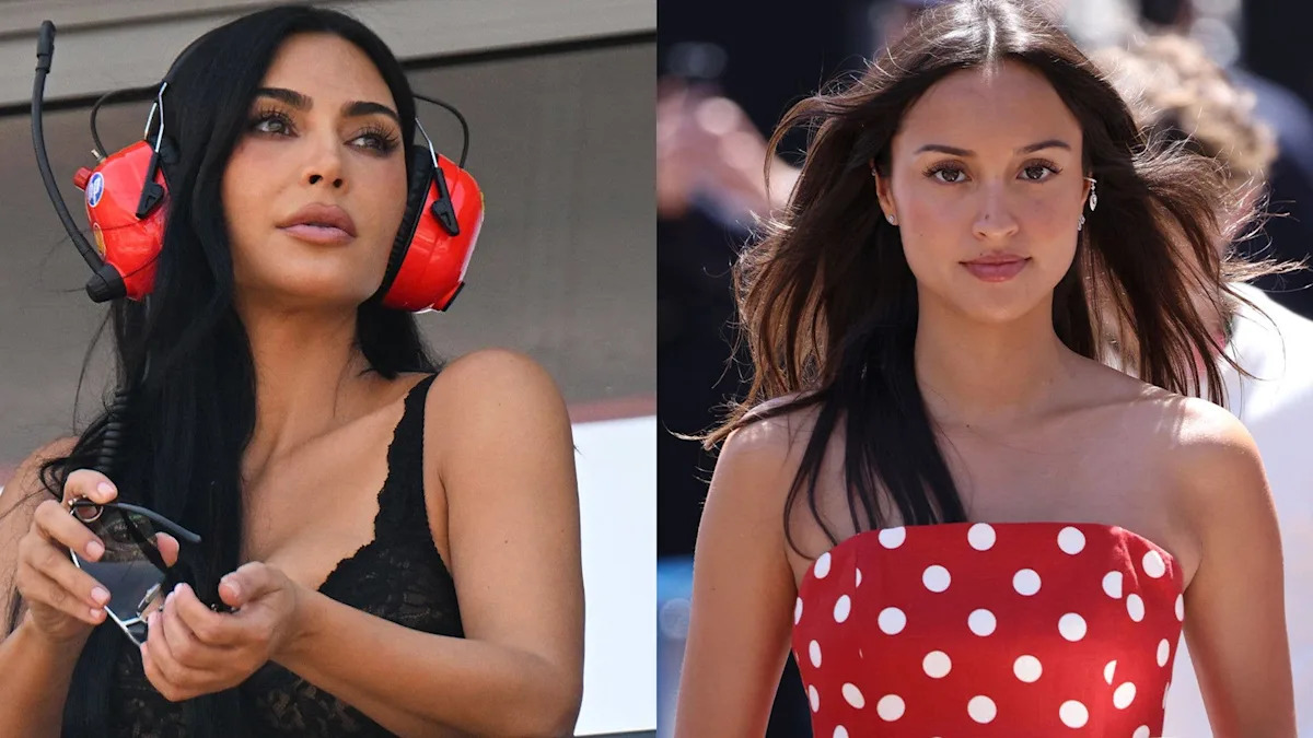 Kim Kardashian and Alexandra Leclerc's F1 style couldn't be more different